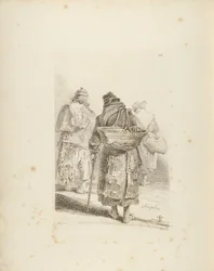 Die Kräuterfrauen, Tafel 26 aus Die Rufe von London, die mehrere der wandernden Händler darstellen...